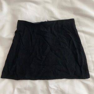 Princess Polly black mini skirt